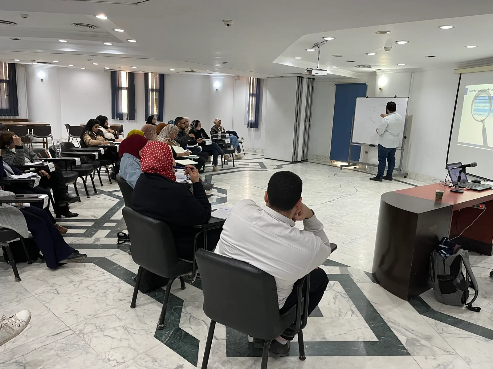A UCourses workshop session in progress